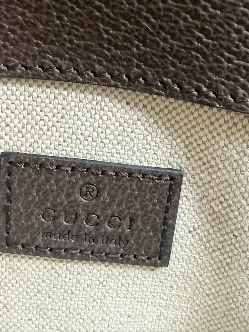 Gucci GG Supreme x camouflage belt bag
